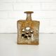 Brutalist stoneware vase with openwork decoration, Denmark, 1970.