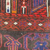 Vintage carpet turkmen belutch afghan 80x140 cm