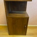 Piece of sofa, in Art Deco walnut