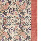 Vintage Turkish Sparta Floral Rug, 1970s