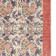 Vintage Turkish Sparta Floral Rug, 1970s