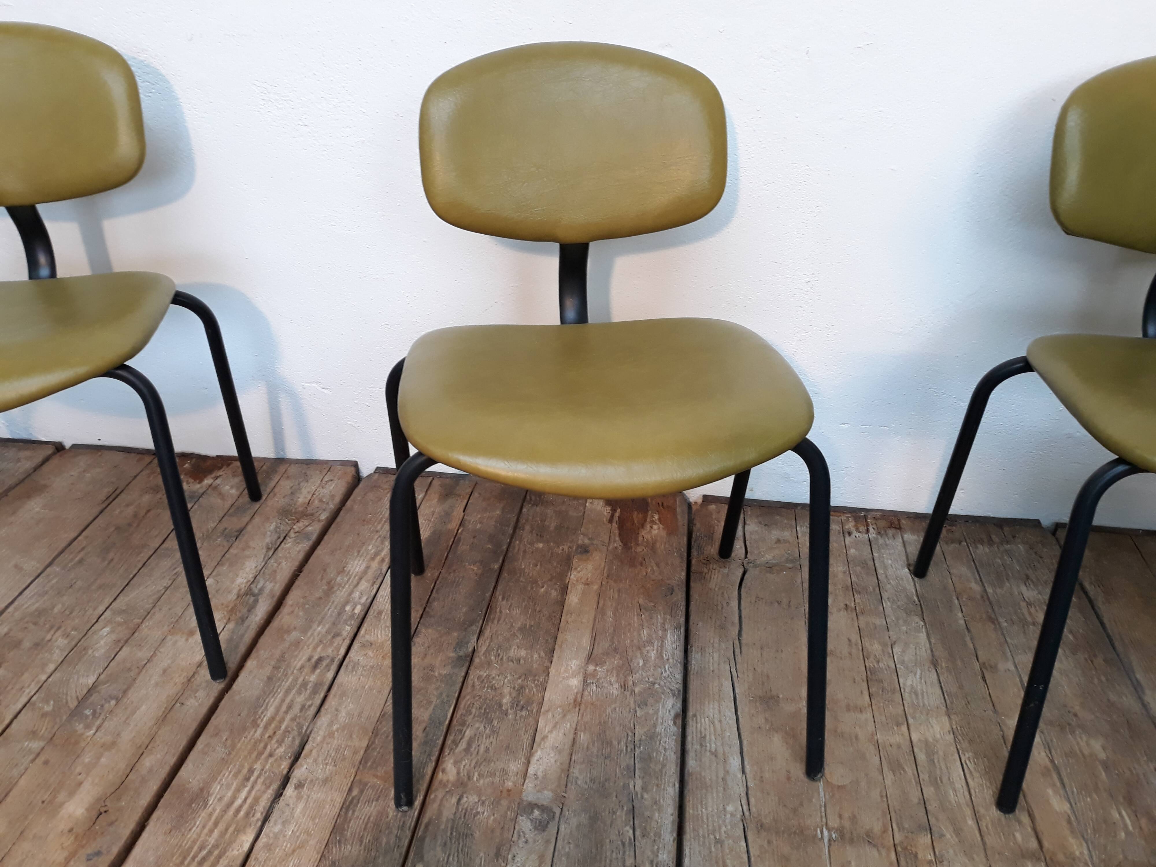 9 chairs vintage Stafor Steelcase