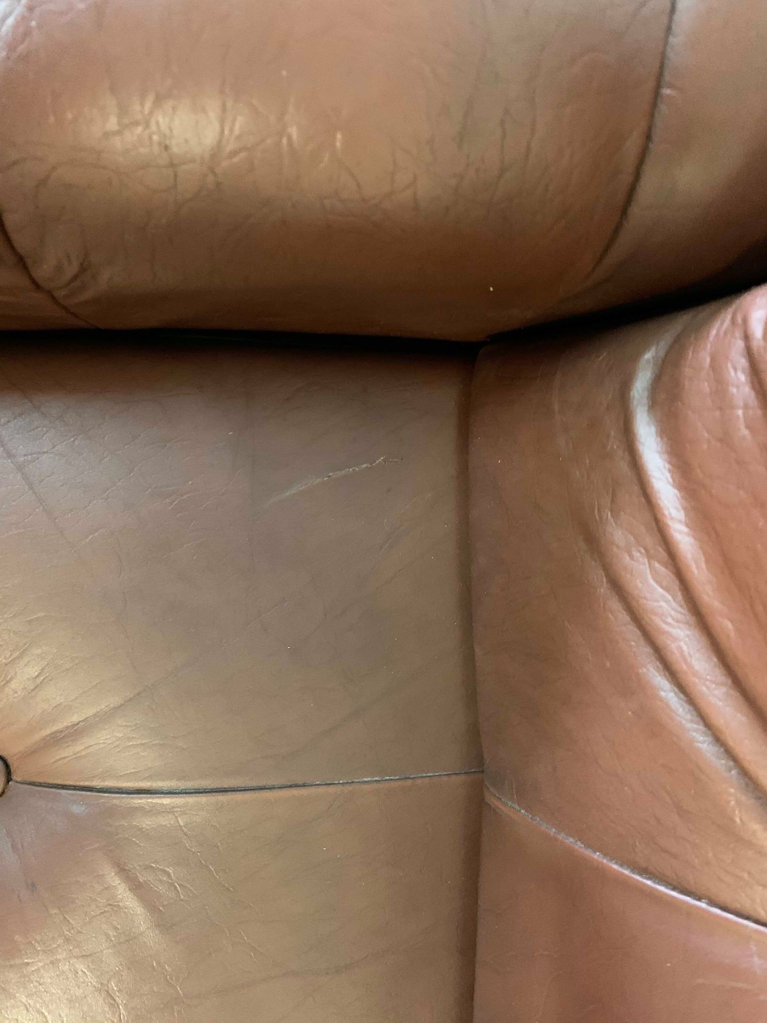 Leather armchair, Himolla, Germany, 1970