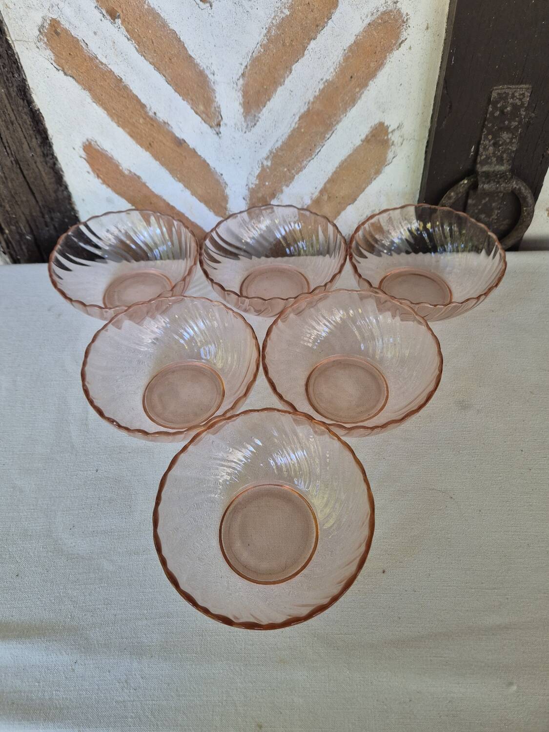 Rosaline Arcoroc bowl cups