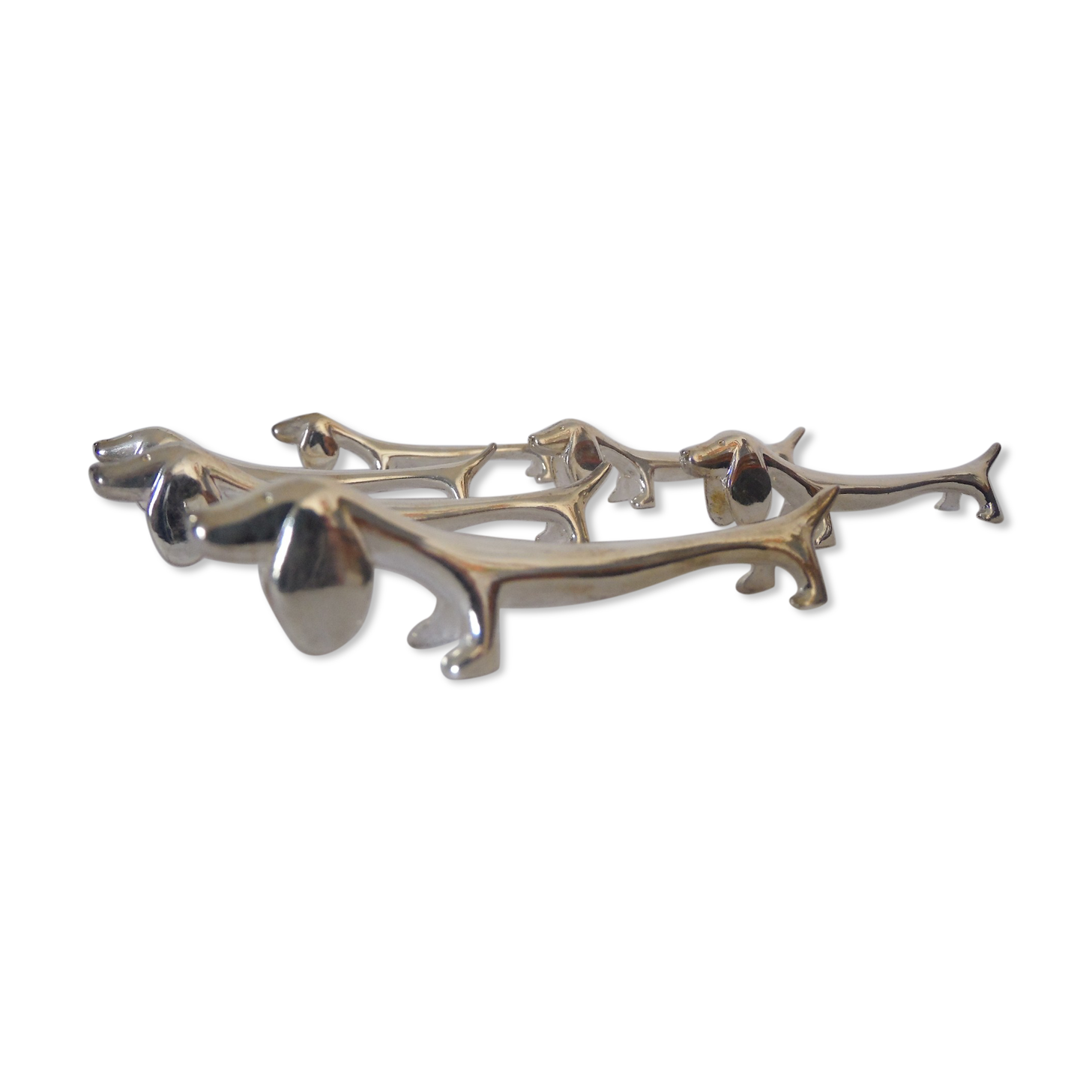knife holder dog shape basset