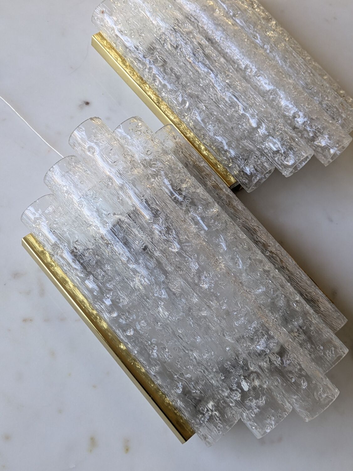 Vintage wall lights by Doria Leutchen
