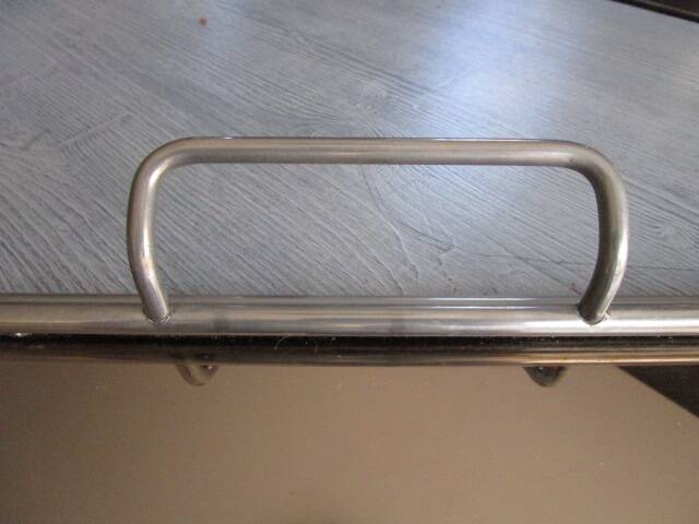 Large antique art deco mirror tray