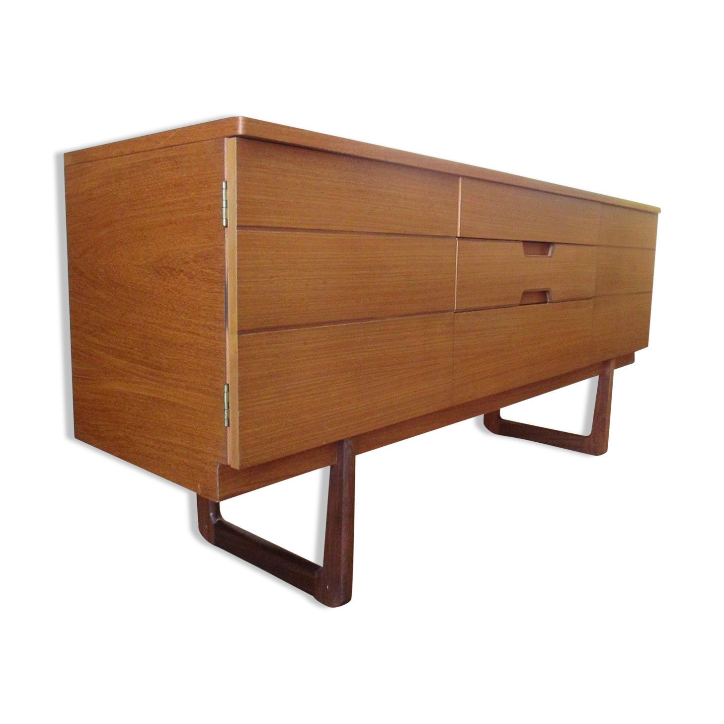 Sideboard Uniflex Internationnal light wooden 60s