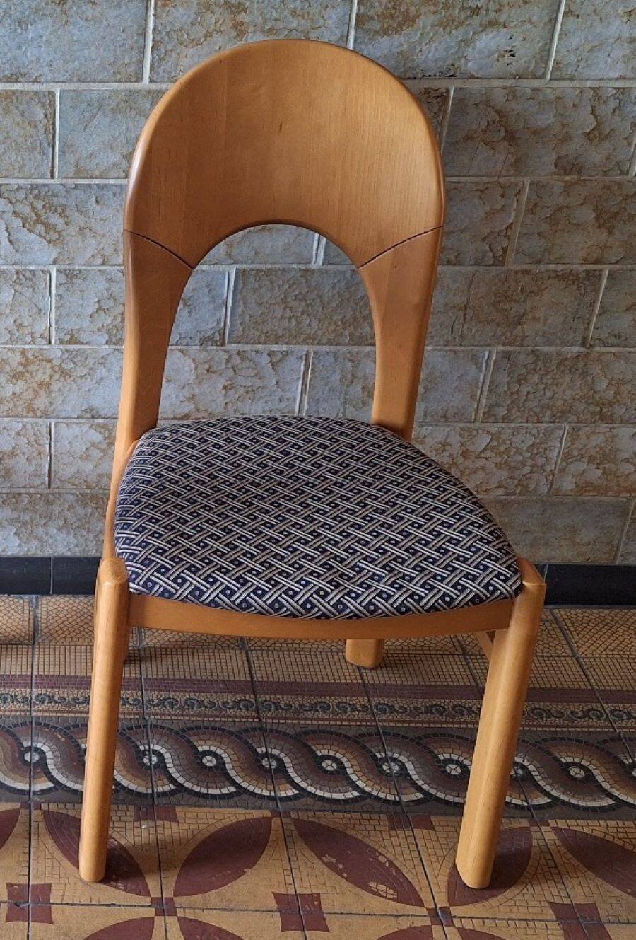 Pair of Danish 'Morten' dining chairs designed by Niels Koefoed