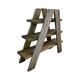 Multi-level vintage wooden support / freestanding shelf / plant table
