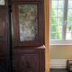 Armoire avec vitrine