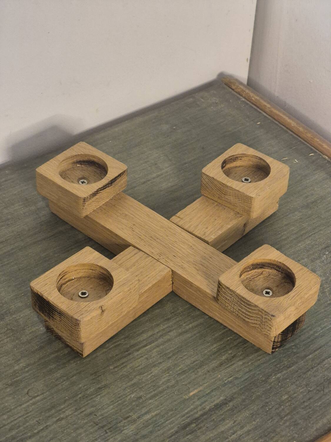 Scandinavian candle holders