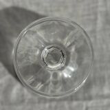 Set of 10 small vintage glass ice cream bowls.