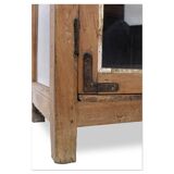 Solid wood glazed sideboard