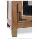Solid wood glazed sideboard
