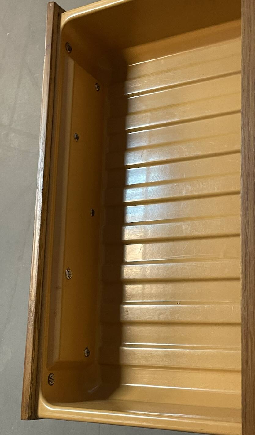 Wooden chest of drawers by Jiri Jiroutek, model U-453, circa 1960