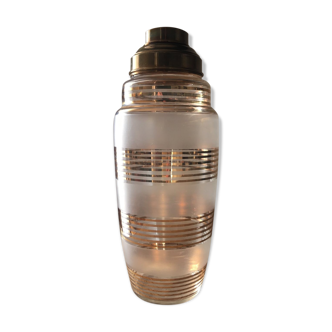 Glass shaker year 50 - 60 made in Czechoslovakia - Very good condition