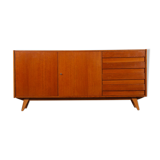 Oak row by Jiroutek for Interier Praha, model U-460, 1960