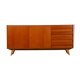 Oak row by Jiroutek for Interier Praha, model U-460, 1960