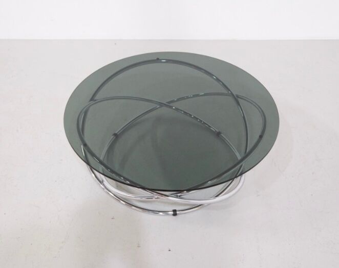 Smoked glass coffee table