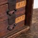 Small ko-dansu chest of drawers in paulownia with kanji labels – Japan, Meiji period