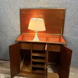 Empire style mahogany and gilded bronze sideboard circa 1950