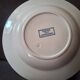 Service of 33 plates and compote dish Royat U&C Sarreguemines 1900 in blue ironstone.