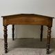 Sloped desk in walnut