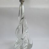 Joseph Bleichner crystal lamp base, modernist design, 1960s