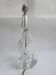 Pied de lampe cristal Joseph Bleichner design moderniste 1960s