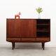 Teak highboard, Danish design, 1960s, production: Denmark