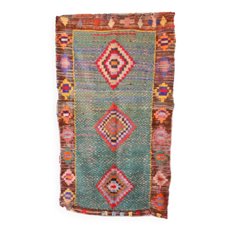 Boujad. vintage moroccan rug, 154 x 274 cm