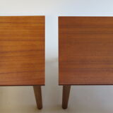 Pair of Midcentury Teak Side Tables