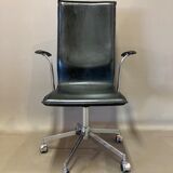 Leather office chair "bent krogh"