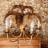 Palm type chandelier by Hans Kogl