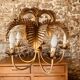 Palm type chandelier by Hans Kogl