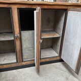 1920 solid oak bar counter