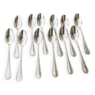 12 small Christofle spoons