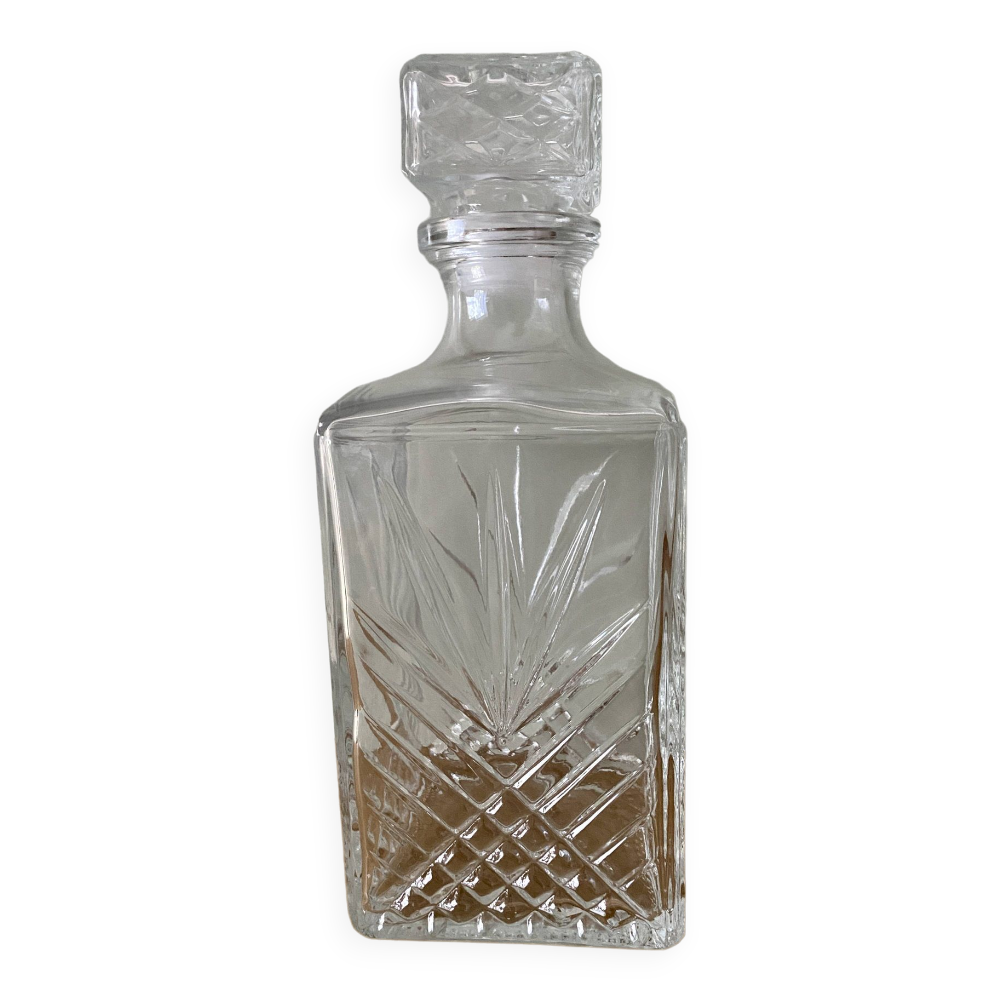 Vintage whiskey decanter