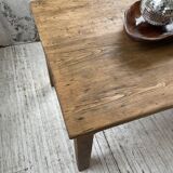 Farmhouse table in elm and pine 2m