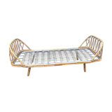 Bed rattan of the 1960s