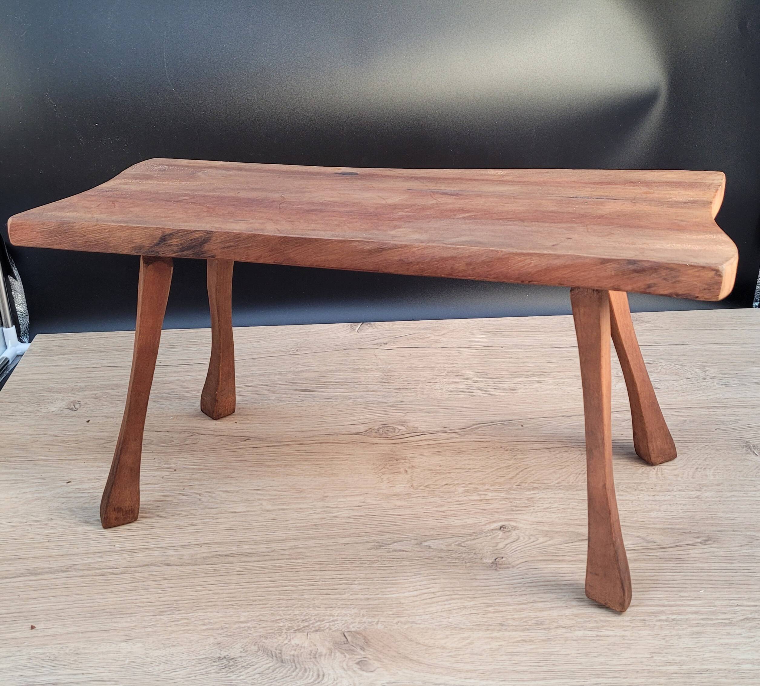 Solid wood coffee table