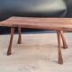 Solid wood coffee table