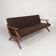 Three-seater teak sofa from De Ster Geldermalsen Gelderland, 1960s.