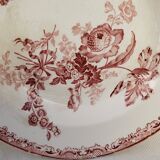 Pink ceramic plates