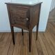 Paire de tables de chevets plateau miroir