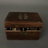 Two reel spools in their original 1900 box