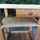 Solid wood table