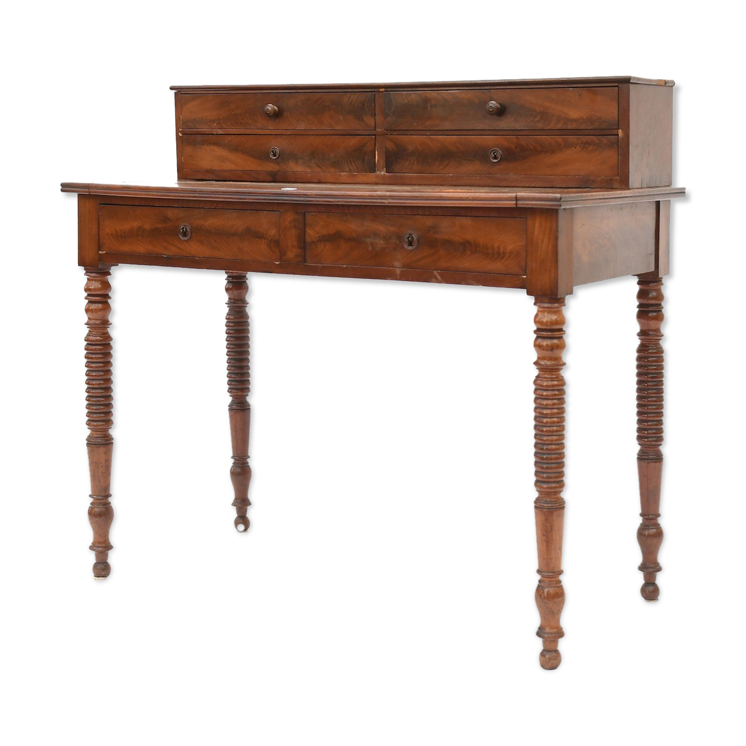 Louis Philippe-style tiered desk