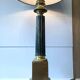 Large CARCEL Lamp in Gilded Bronze & Brass, Early 1800s Empire France